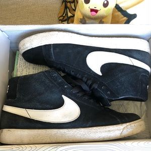 Nike Blazer SB Black/White Size 9.5